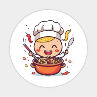 Cooking boos Magnet